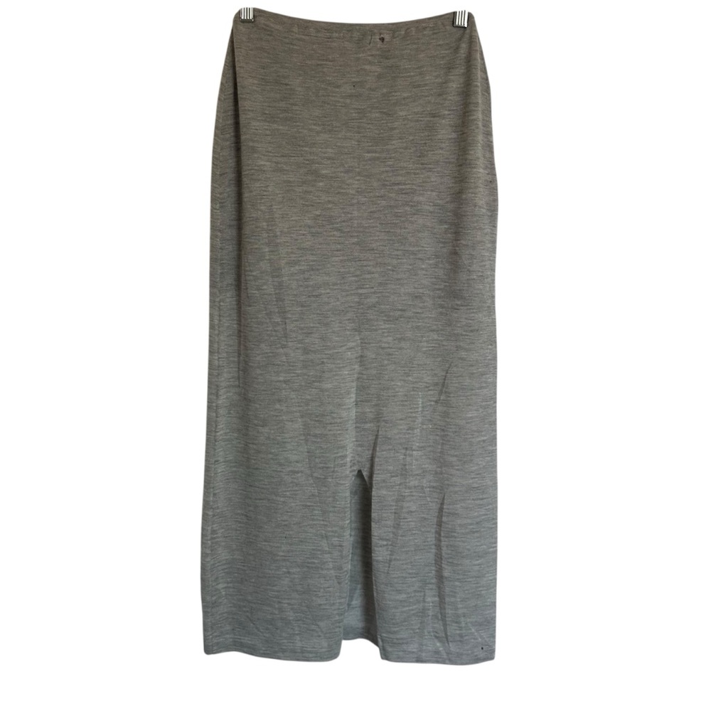 SABLYN Nina Midi Skirt Gray Small 100% Cashmere Size Small - Picture 7 of 16